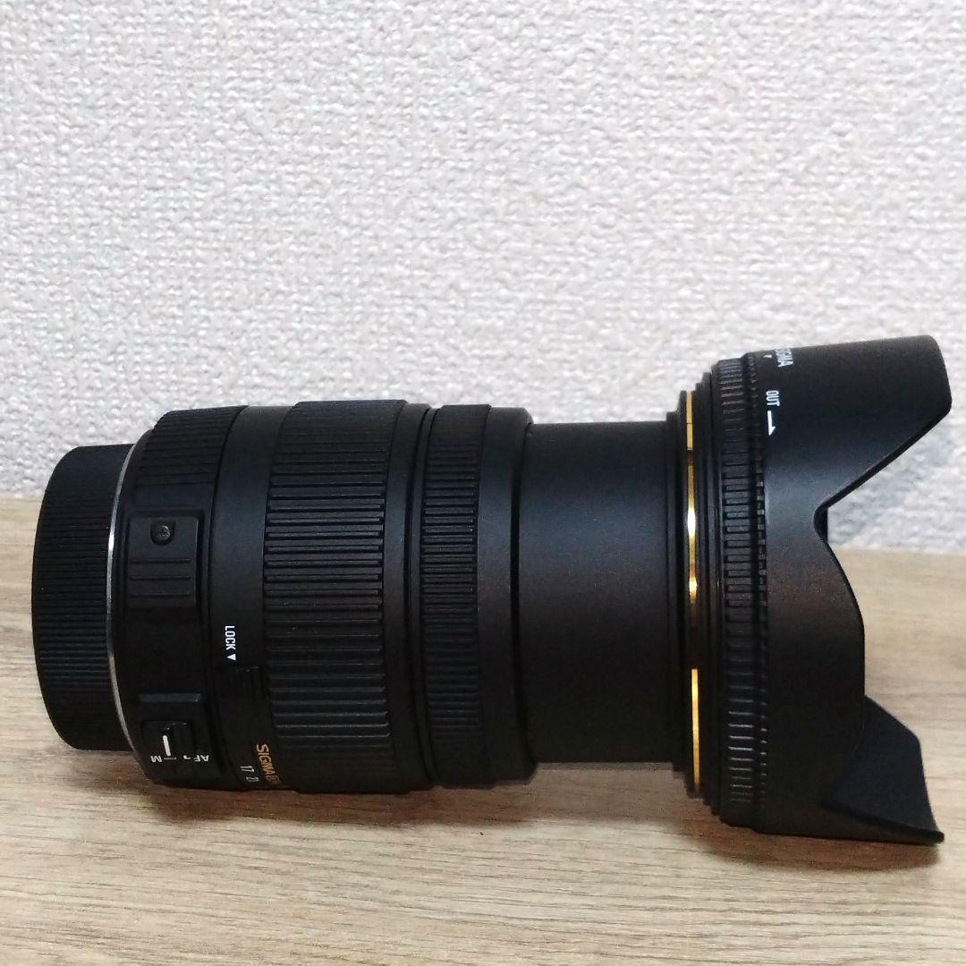 SIGMA 17-50mm F2.8 EX DC フィルター付き