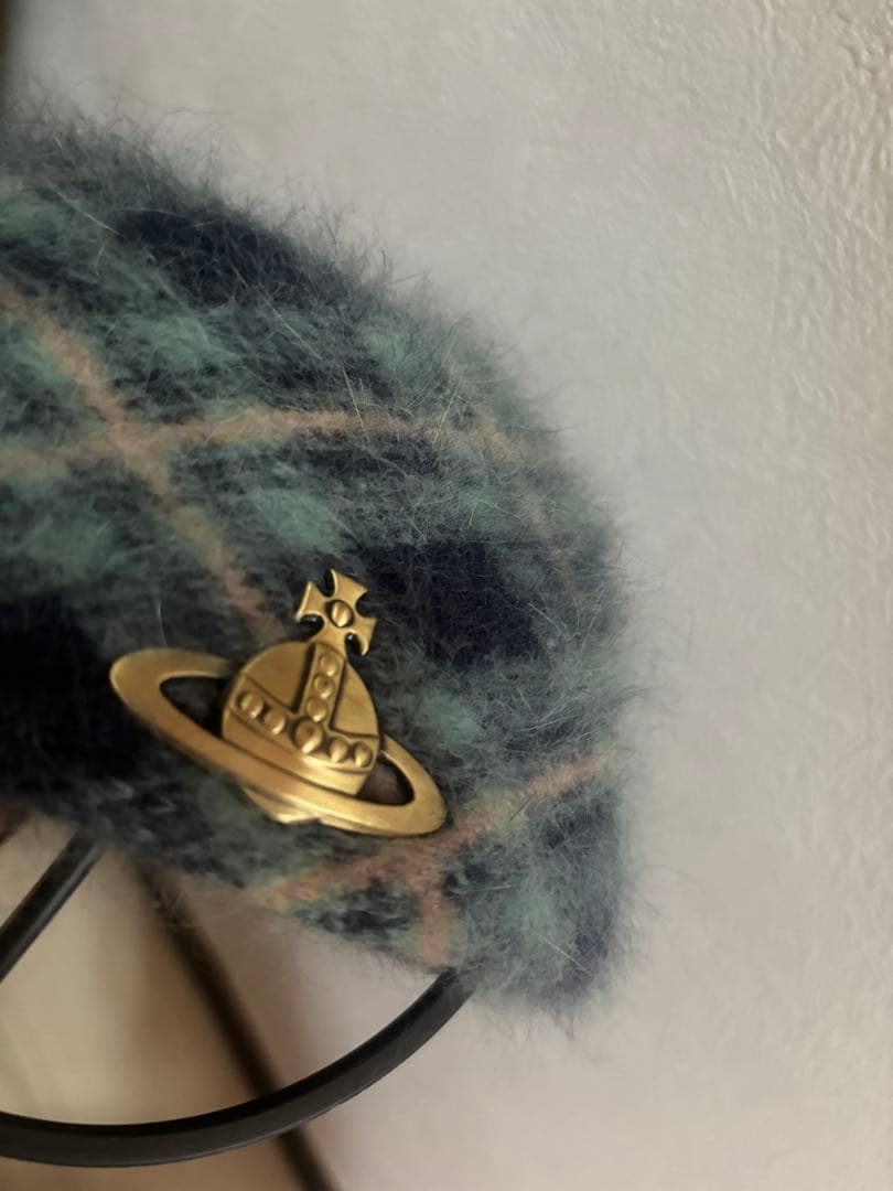 新品◆ViviennewWestwood ヴィヴィアン　タータンチェック　ベレー