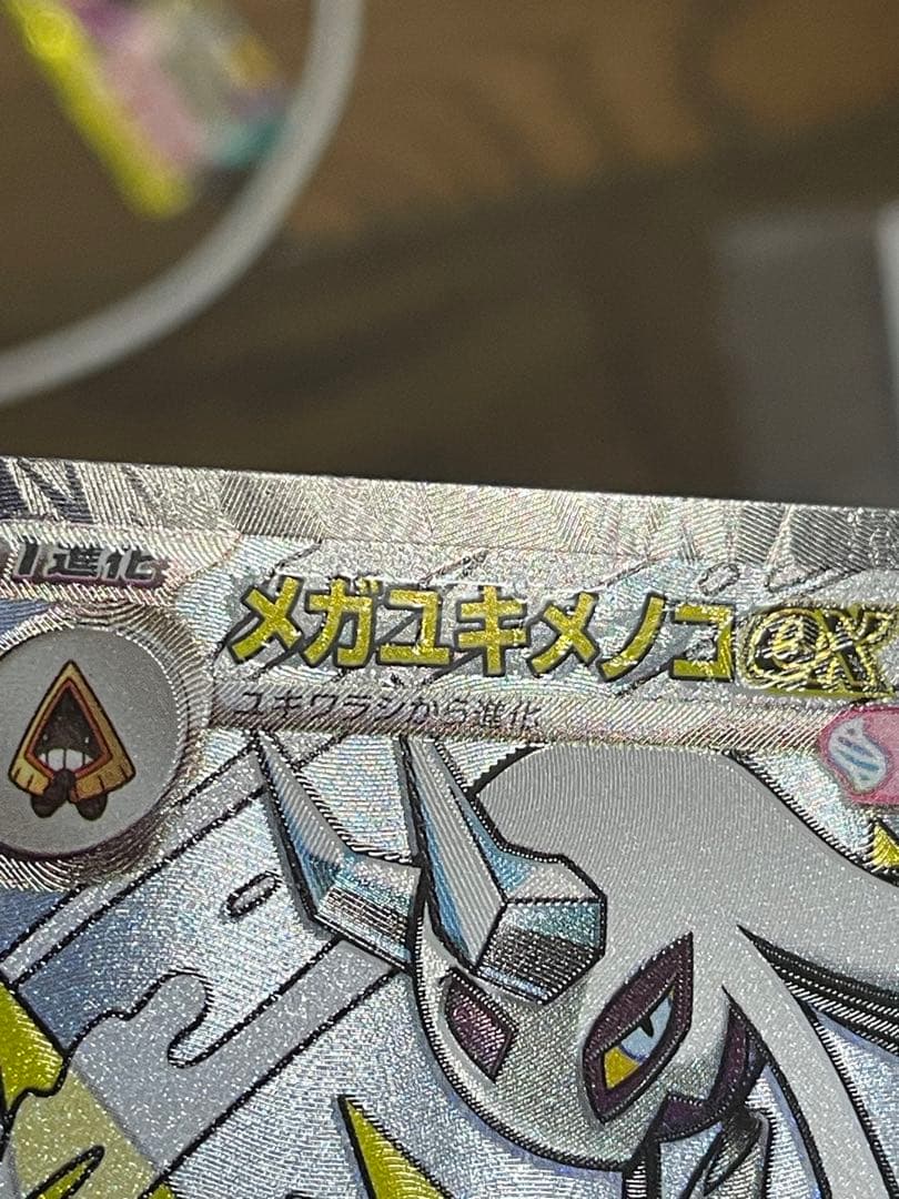 MEGAドリーム メガユキメノコex MA 中国語エラー