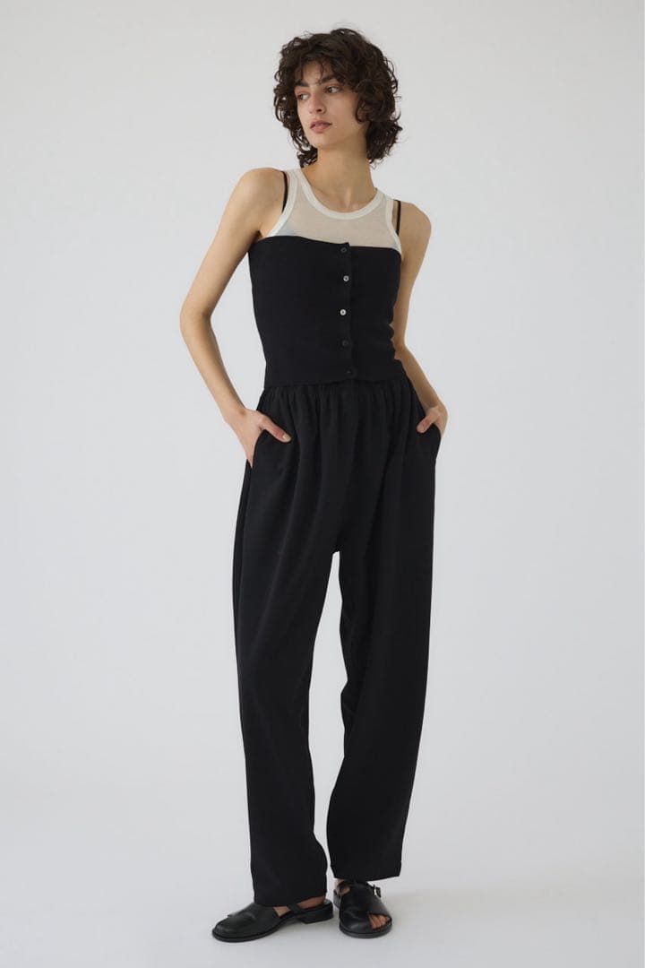 RIM.ARK Mannish easy PT ブラック 38 美品