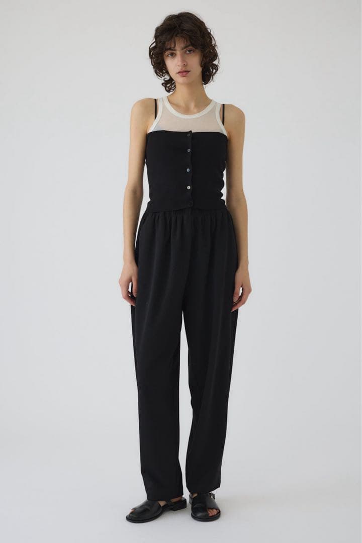 RIM.ARK Mannish easy PT ブラック 38 美品