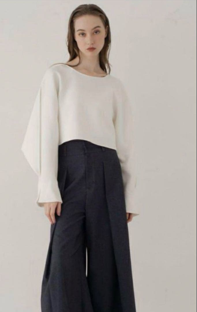 maison de dolce ドルチェ コンシャスカットソー ホワイト