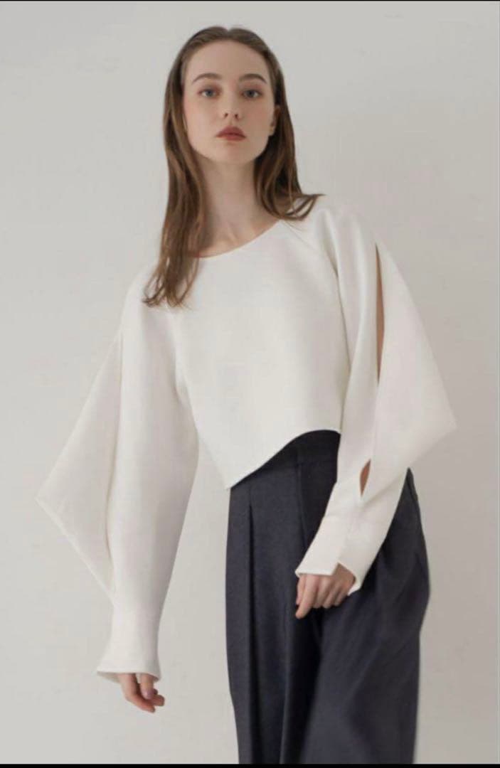 maison de dolce ドルチェ コンシャスカットソー ホワイト