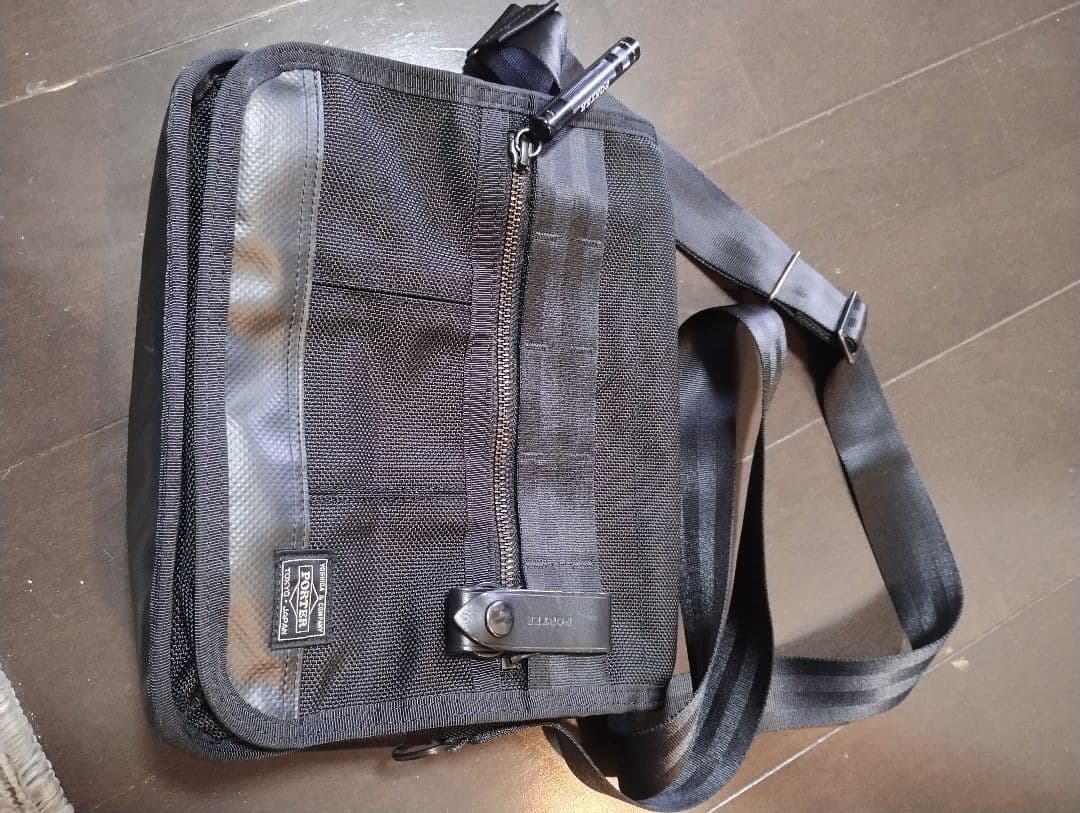 【美品】ポーター ヒート ショルダーバッグ メッセンジャー