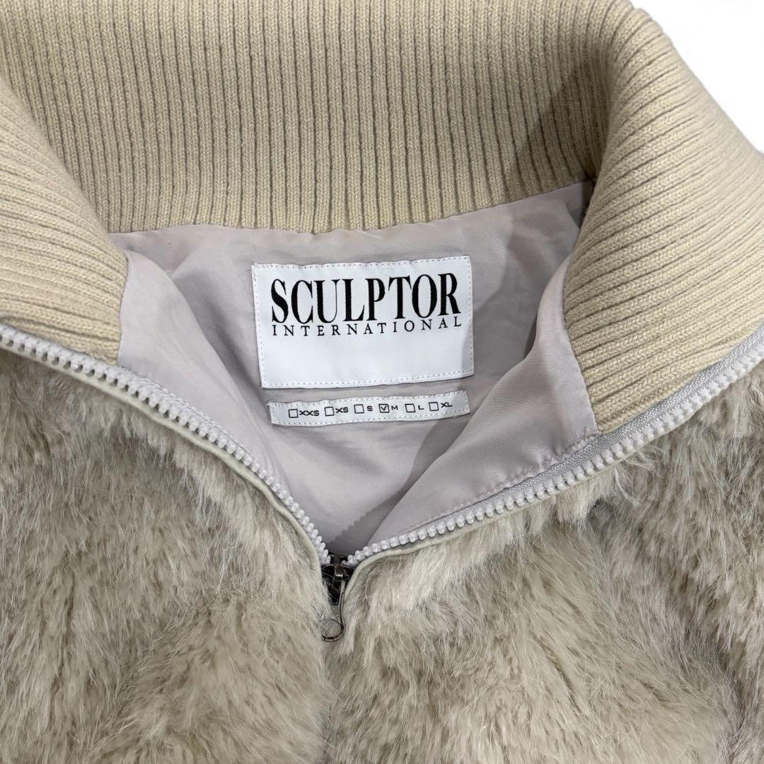 [SCULPTOR/ スカルプター] ファーフォージップアップジャケット 完売品