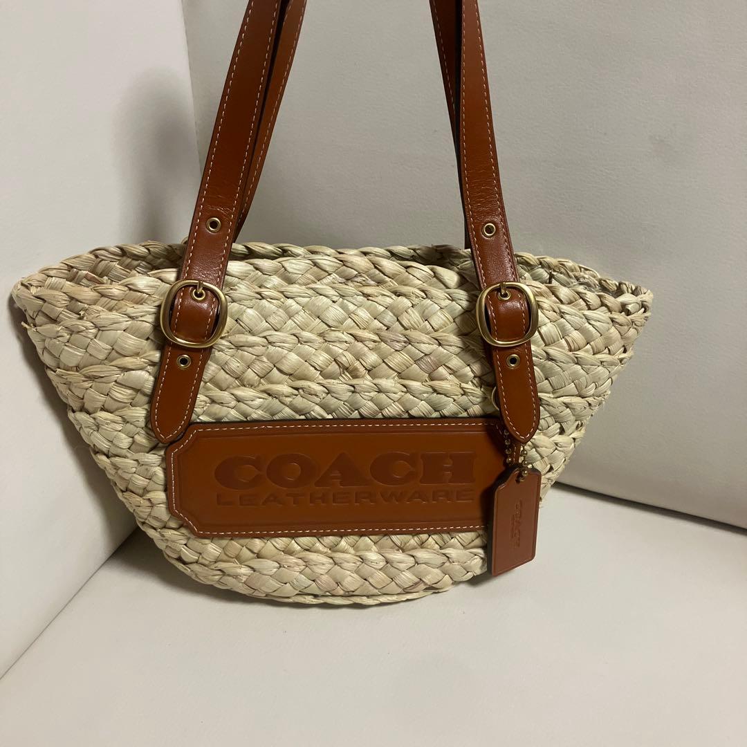 COACH かごバッグ
