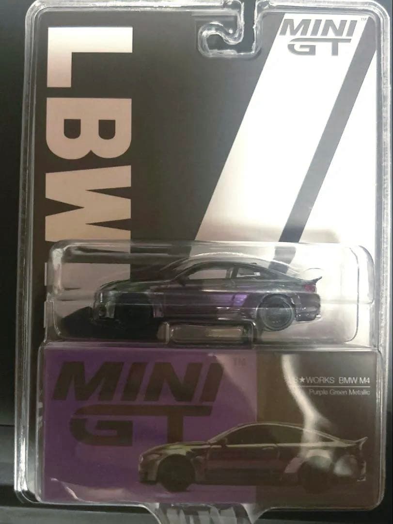 MINIGT LB☆WORKS  M4 パープルグリーンメタリック
