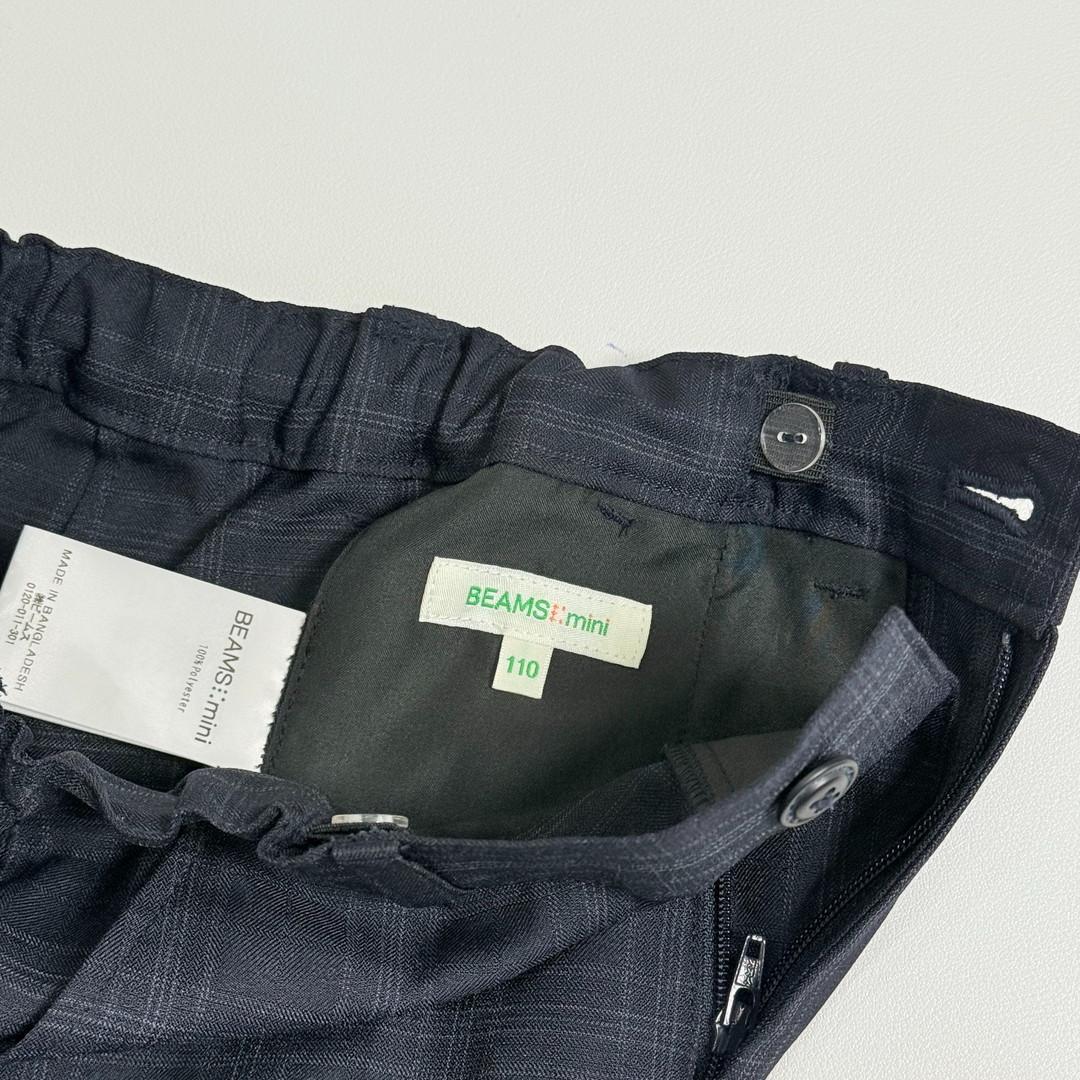 ビームス ミニ スーツ 4点セット 男の子 110cm 紺 ネイビー 未使用品