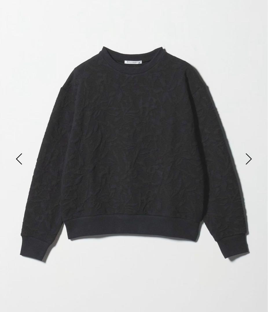 hasucoさま　ジャガード　ブラック