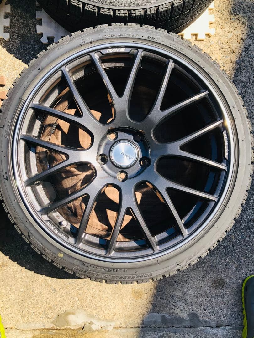 シゲ　4/4 rays ホムラ 8.5j43 2x8GTS 19インチ