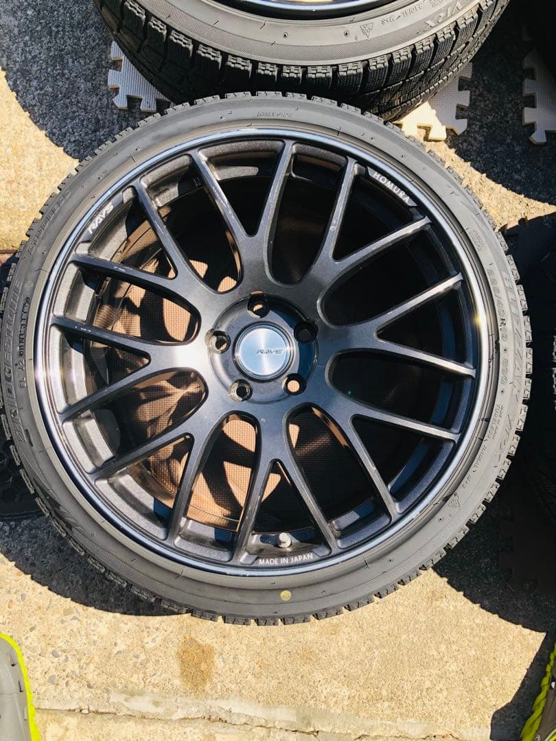 シゲ　4/4 rays ホムラ 8.5j43 2x8GTS 19インチ