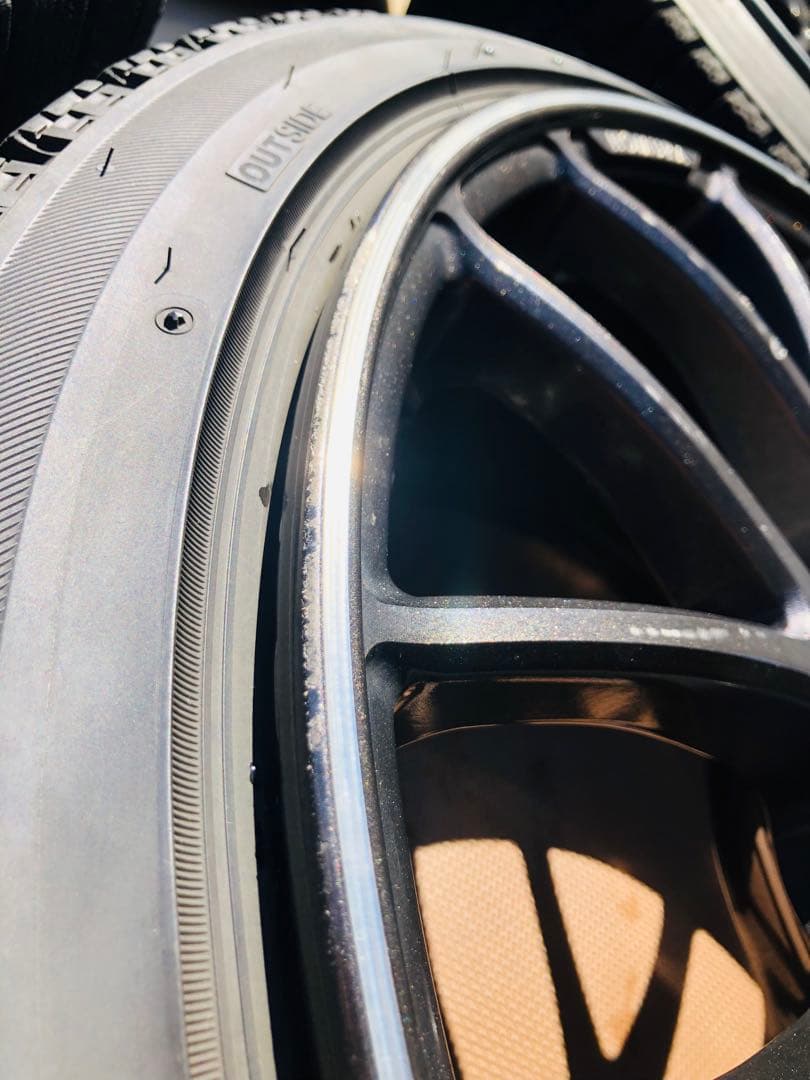 シゲ　4/4 rays ホムラ 8.5j43 2x8GTS 19インチ