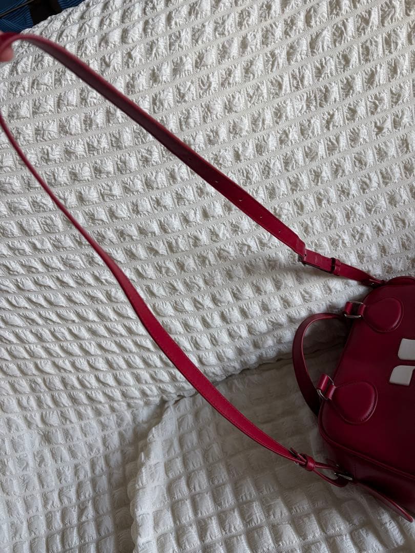 クレージュReedition ハンドバッグ ボーリングバック ショルダー