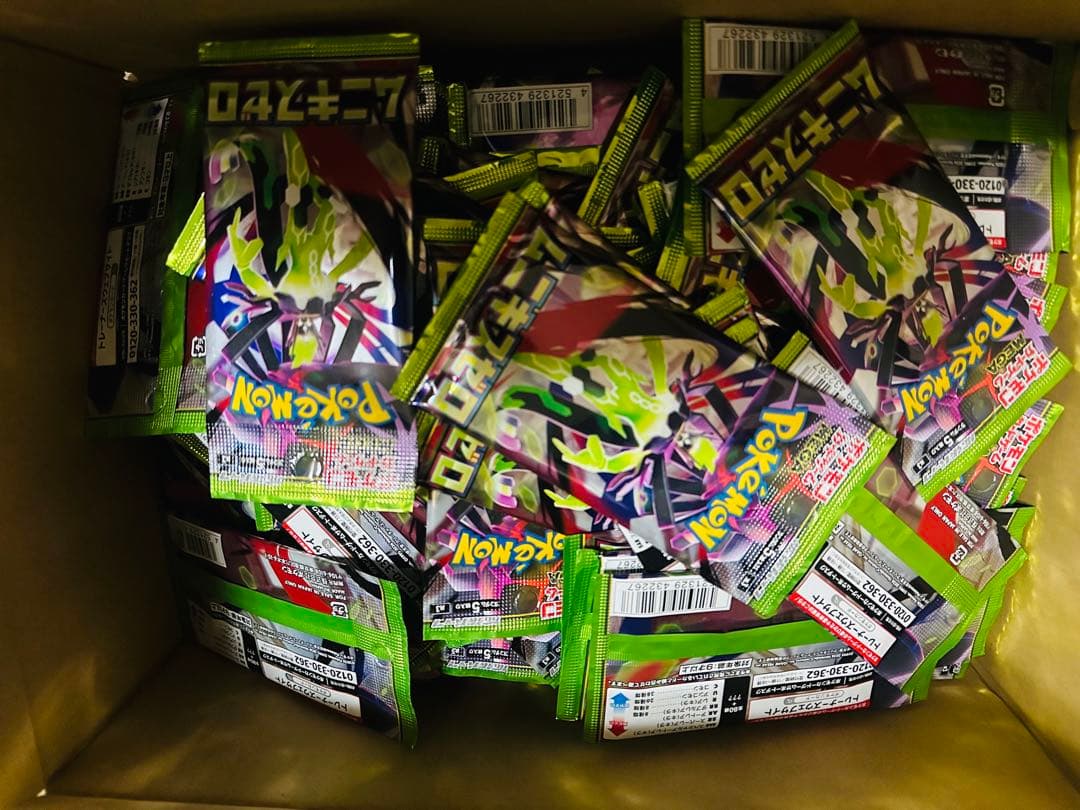 ポケモンカードゲームMEGA 拡張パック「ムニキスゼロ」パック100パック