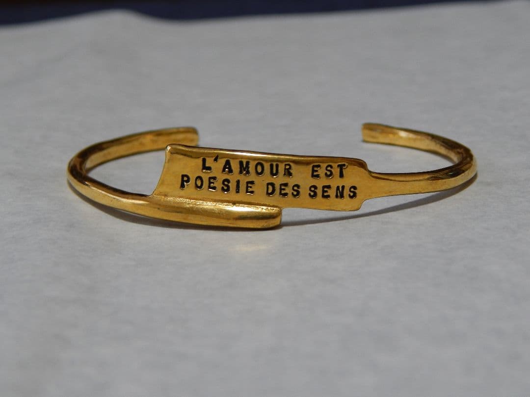 セルジュ・トラヴァル　ゴールドバングル