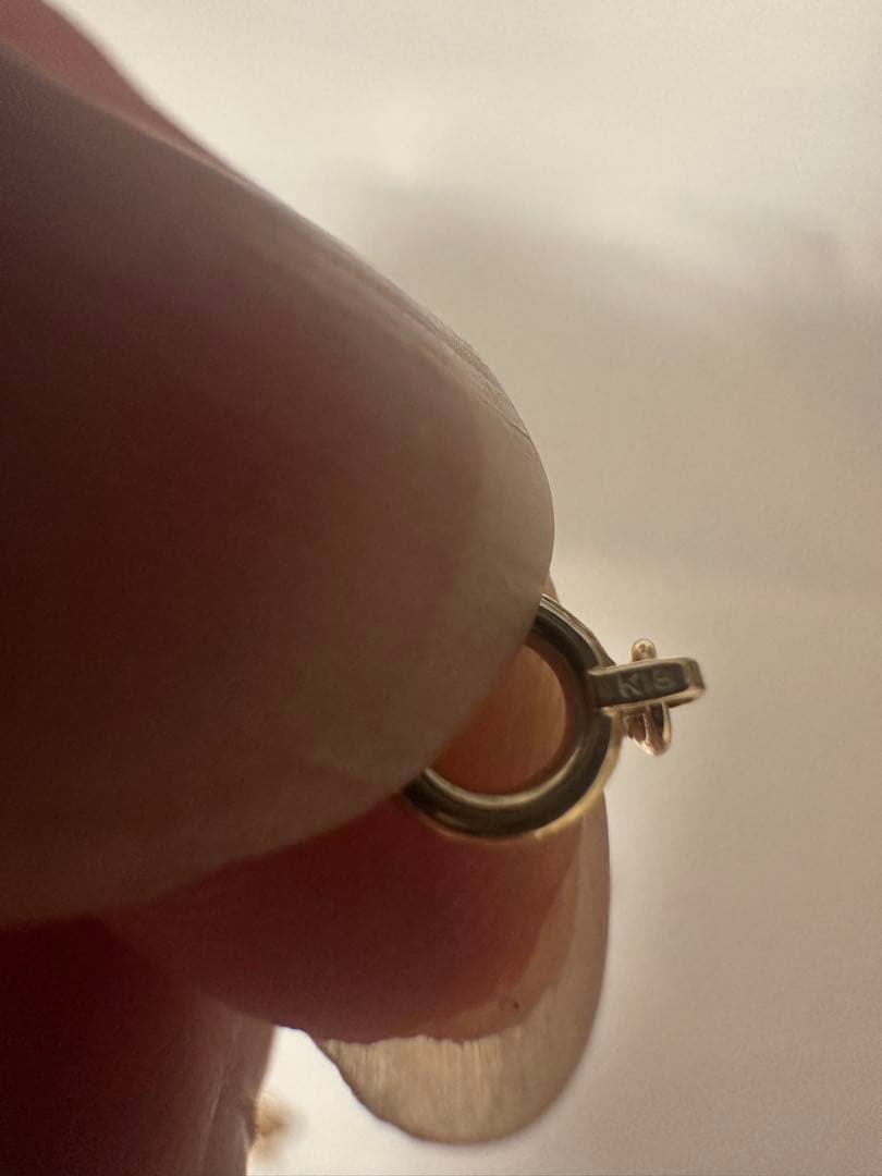 K18YG ネックレス　45cm