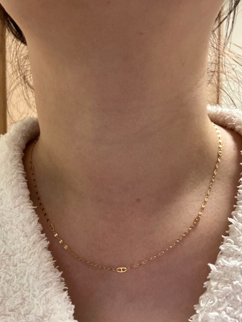 K18YG ネックレス　45cm