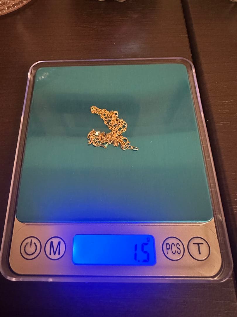 K18YG ネックレス　45cm