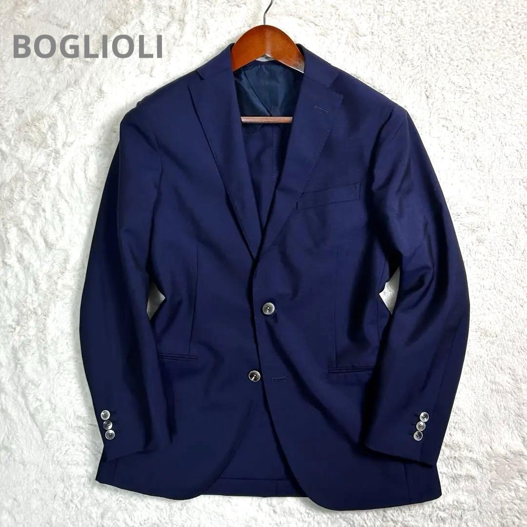 BOGLIOLI DOVER アンコン仕立て　モヘヤ混　テーラードジャケット