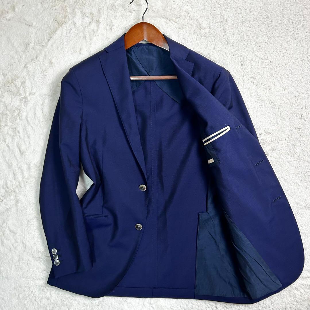 BOGLIOLI DOVER アンコン仕立て　モヘヤ混　テーラードジャケット