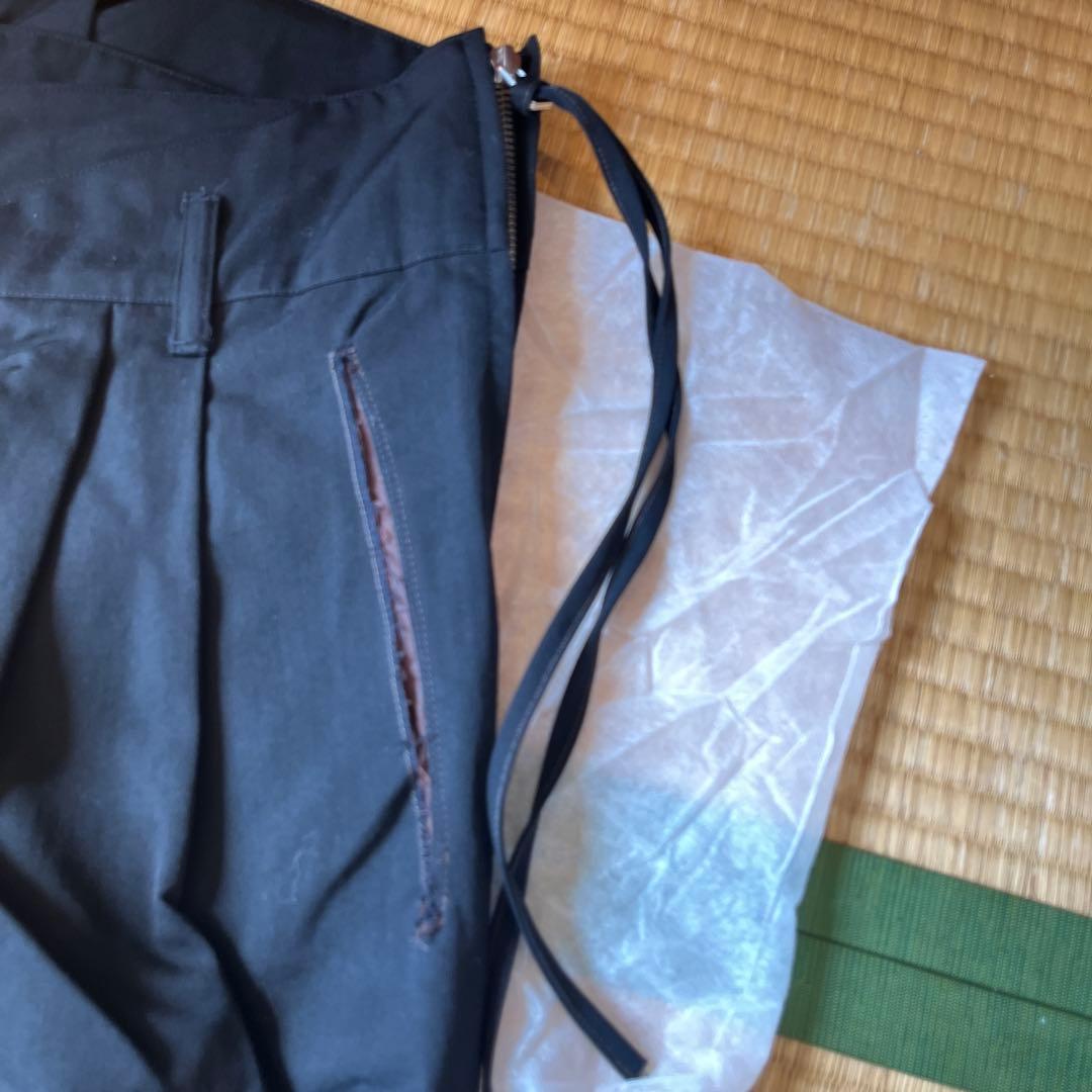 BED J.W FORD 18ss ラップパンツ　黒　S