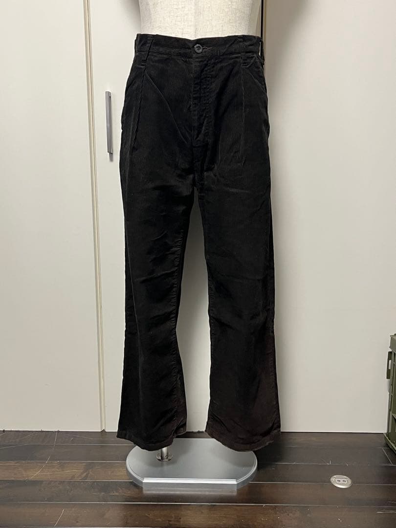 アンセルム　コーデュロイパンツ　ブラウン