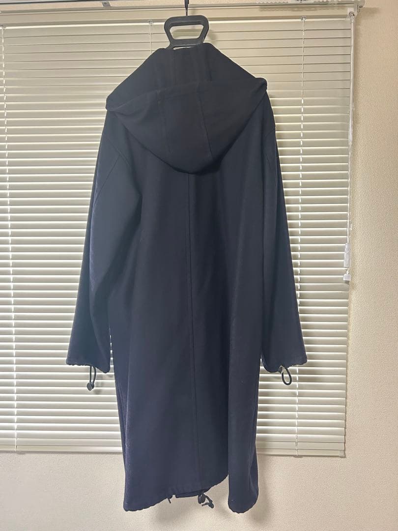 オーラリー　ライトメルトンフーデットコート