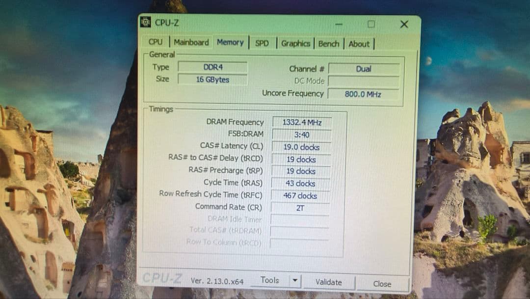 DDR4 8GBx2枚 16GB pc4-2666 動作確認済み ⑨