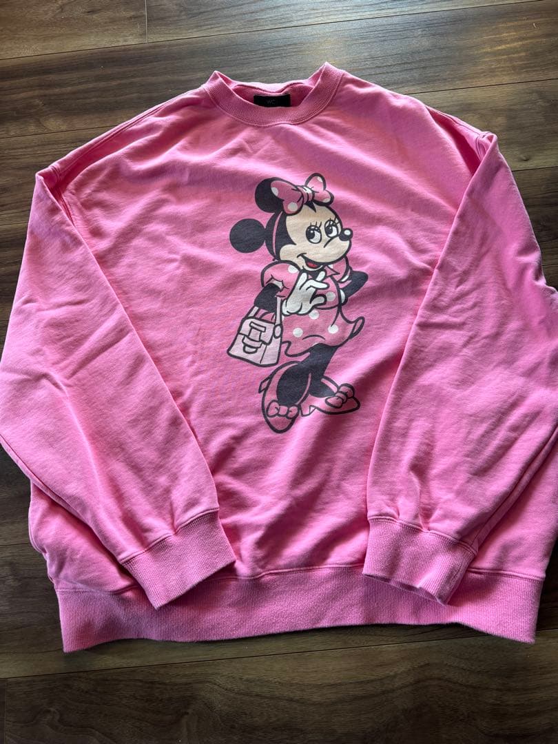 Disney collection WCJ SWEAT BIG TOP ピンク