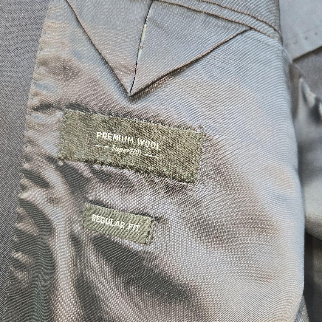 極美品✨ユニクロセットアップ スーツ プレミアムウール 大きい　3XL～4XL