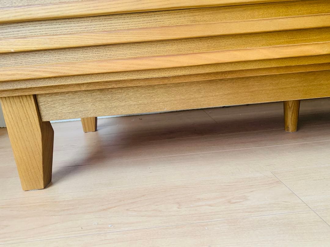 リセノテレビボード150センチ　ミドルブラウン