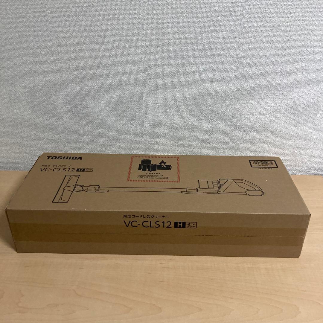 東芝 コードレスクリーナー VC-CLS12 ストームグレー