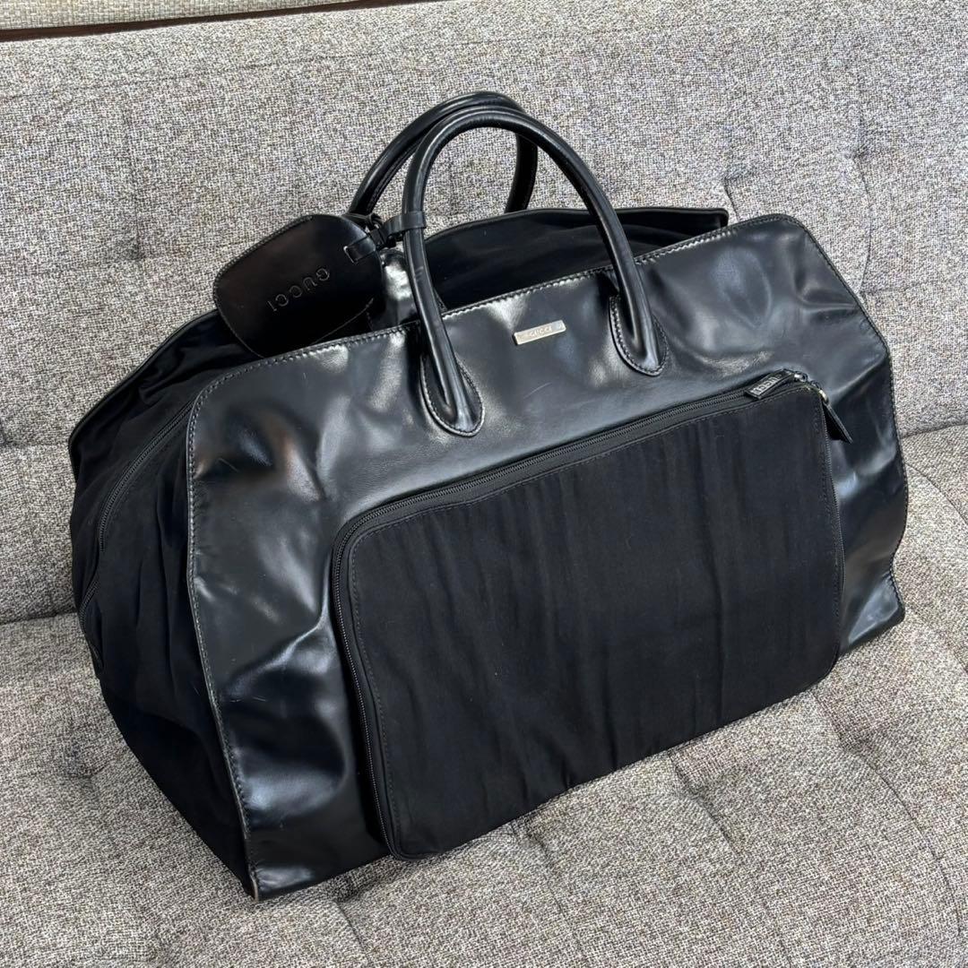 希少 Gucci グッチ トムフォード ボストンバッグ 旅行カバン ブラック