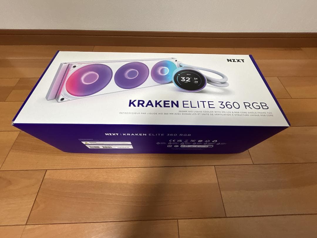 NZXT Kraken Elite 360 RGB v2 White 未使用品