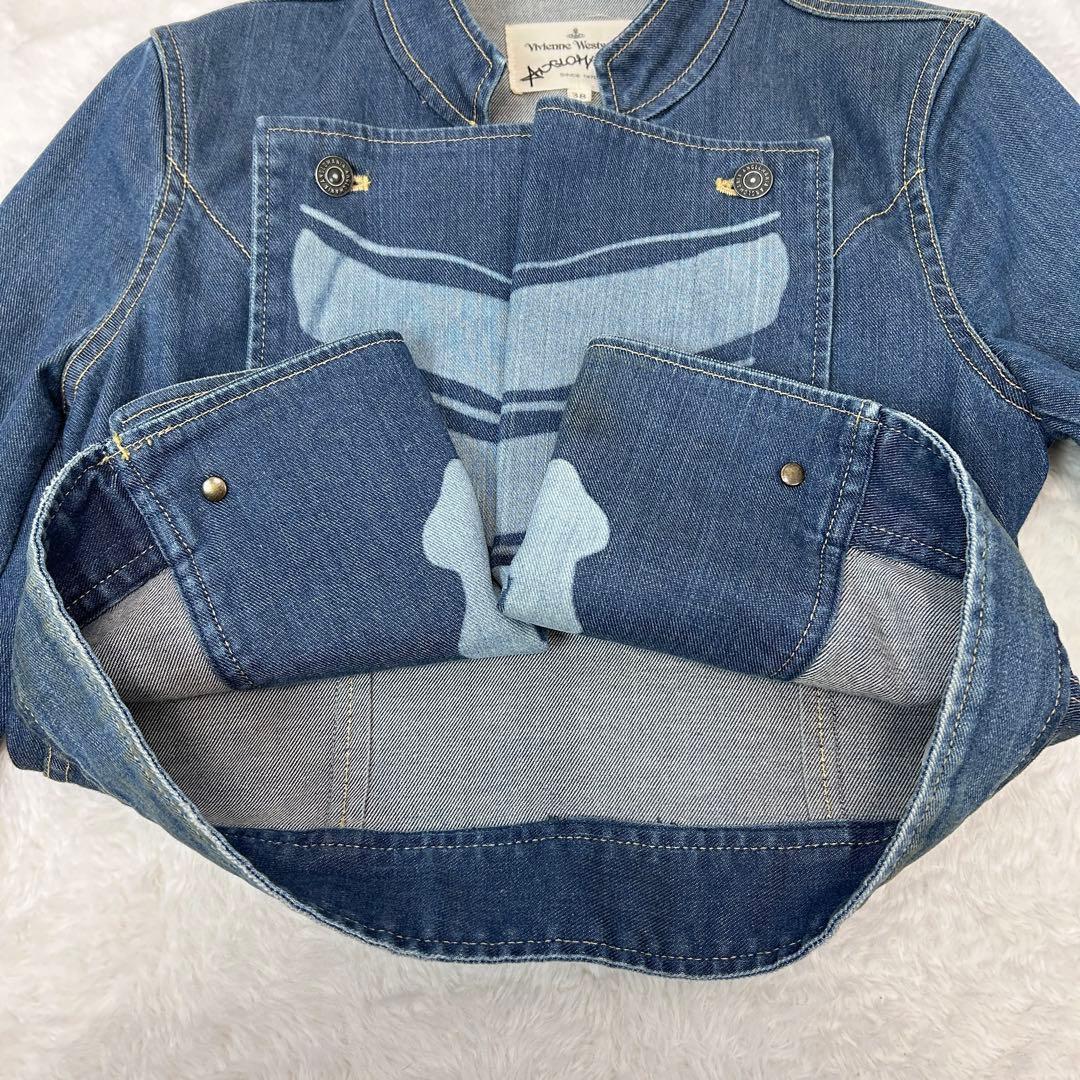 ヴィヴィアンウエストウッド　アングロマニア　デニム　ナポレオンジャケット M