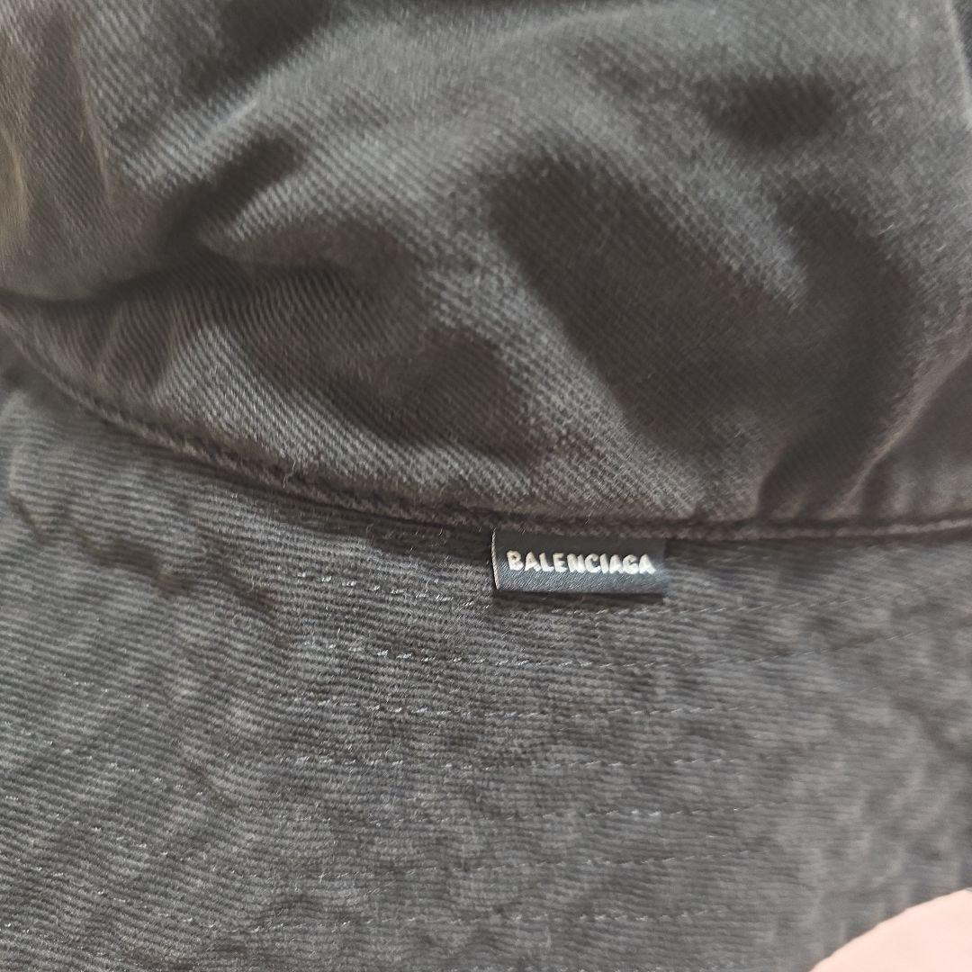 BALENCIAGA バケットハット ブラック Lサイズ 62cm