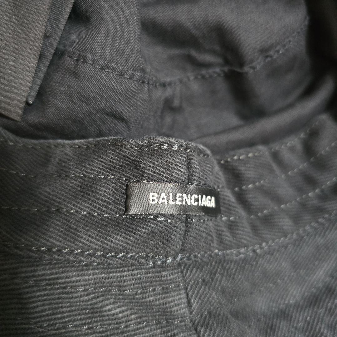 BALENCIAGA バケットハット ブラック Lサイズ 62cm