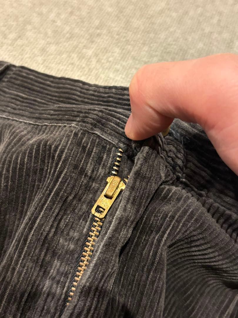 90s USA製 ラルフローレン ポロチノ 初期タグ ブラックコーデュロイ