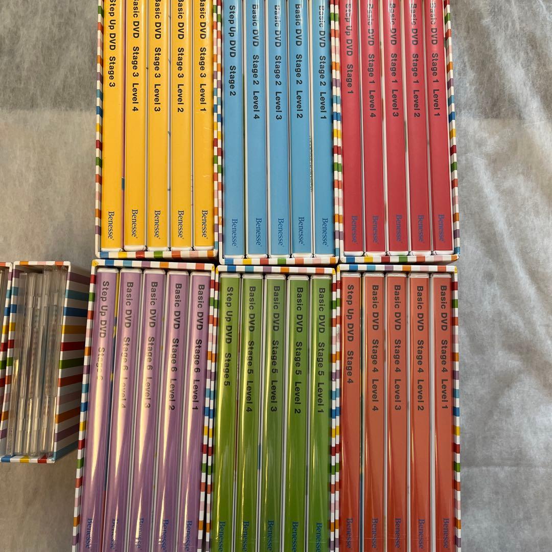 ワールドワイドキッズ　DVD CD セット　半分くらい未開封　美品