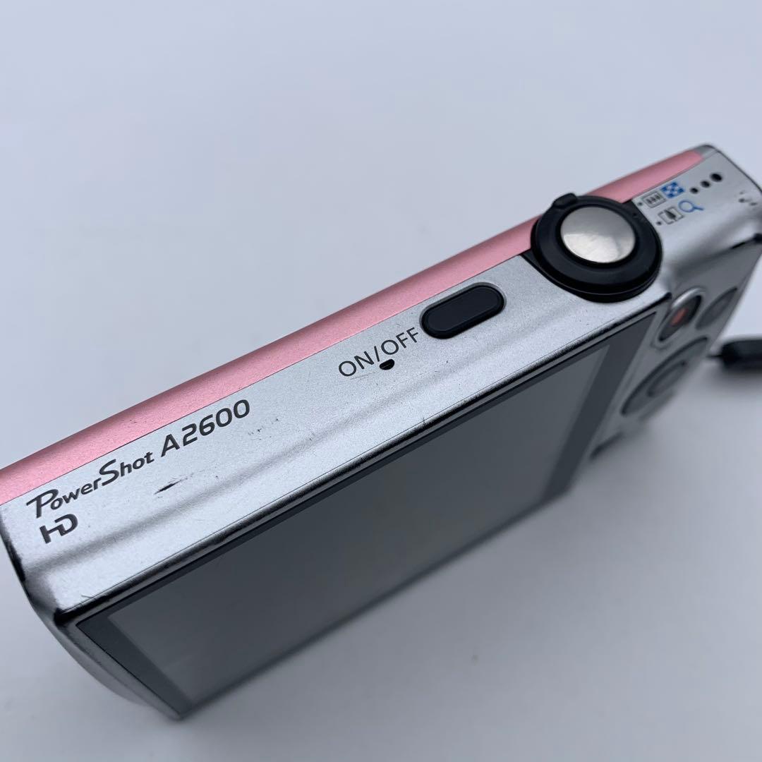 Canon PowerShot A2600 コンパクトデジタルカメラ ピンク