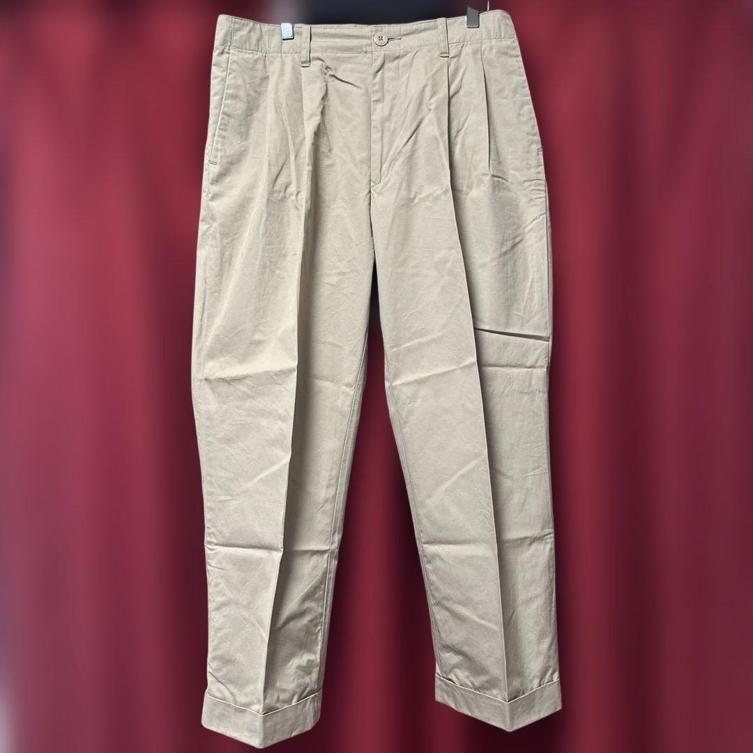 【美品】SEQUEL チノパンツ TYPE−C ベージュ XL 藤原ヒロシ