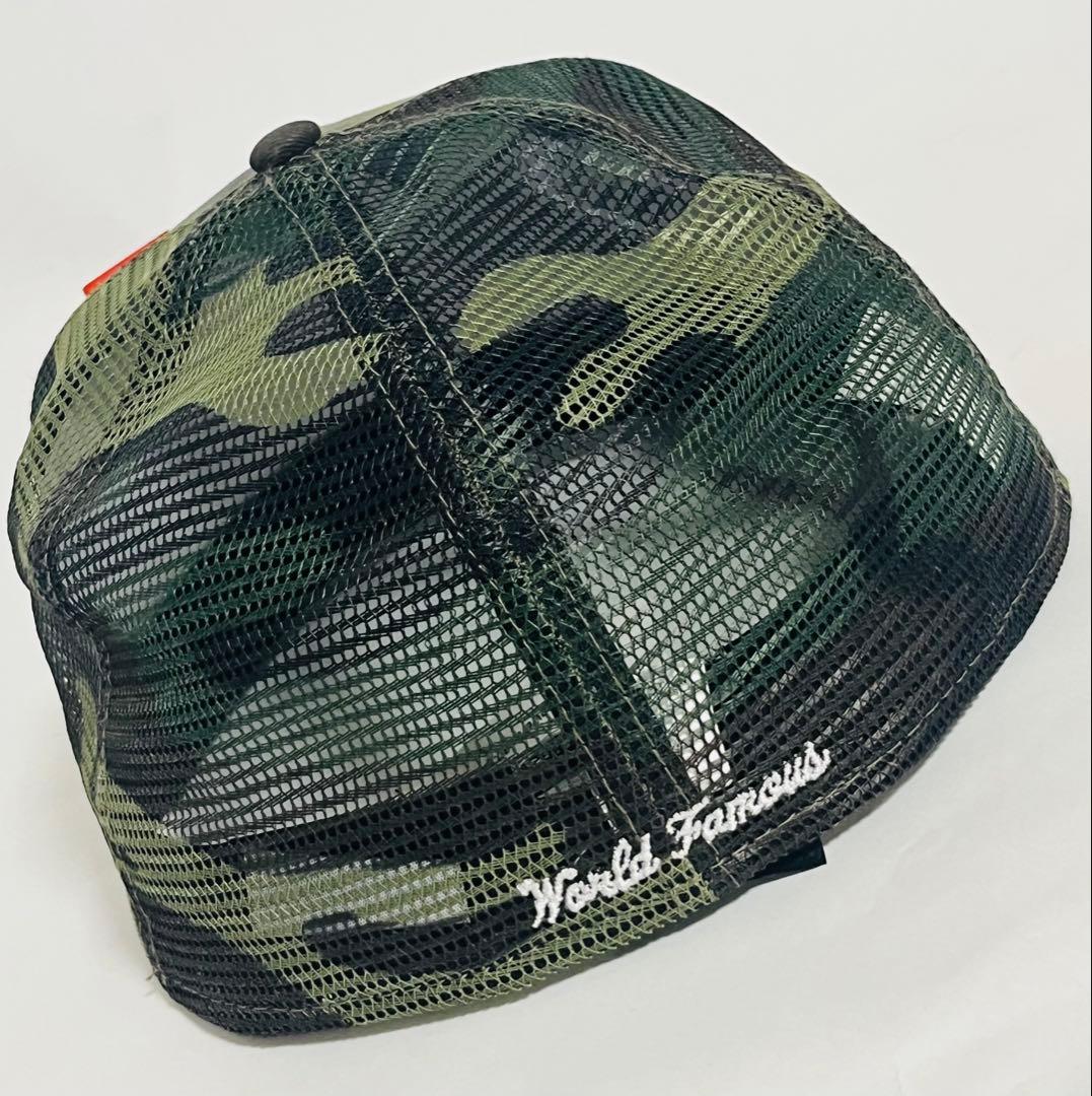 【新品未使用】Supreme カモフラージュ メッシュキャップ