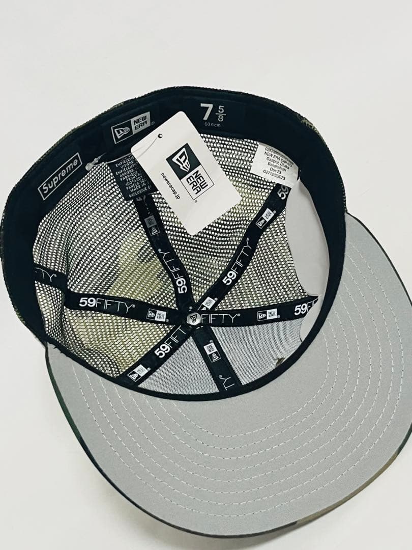 【新品未使用】Supreme カモフラージュ メッシュキャップ