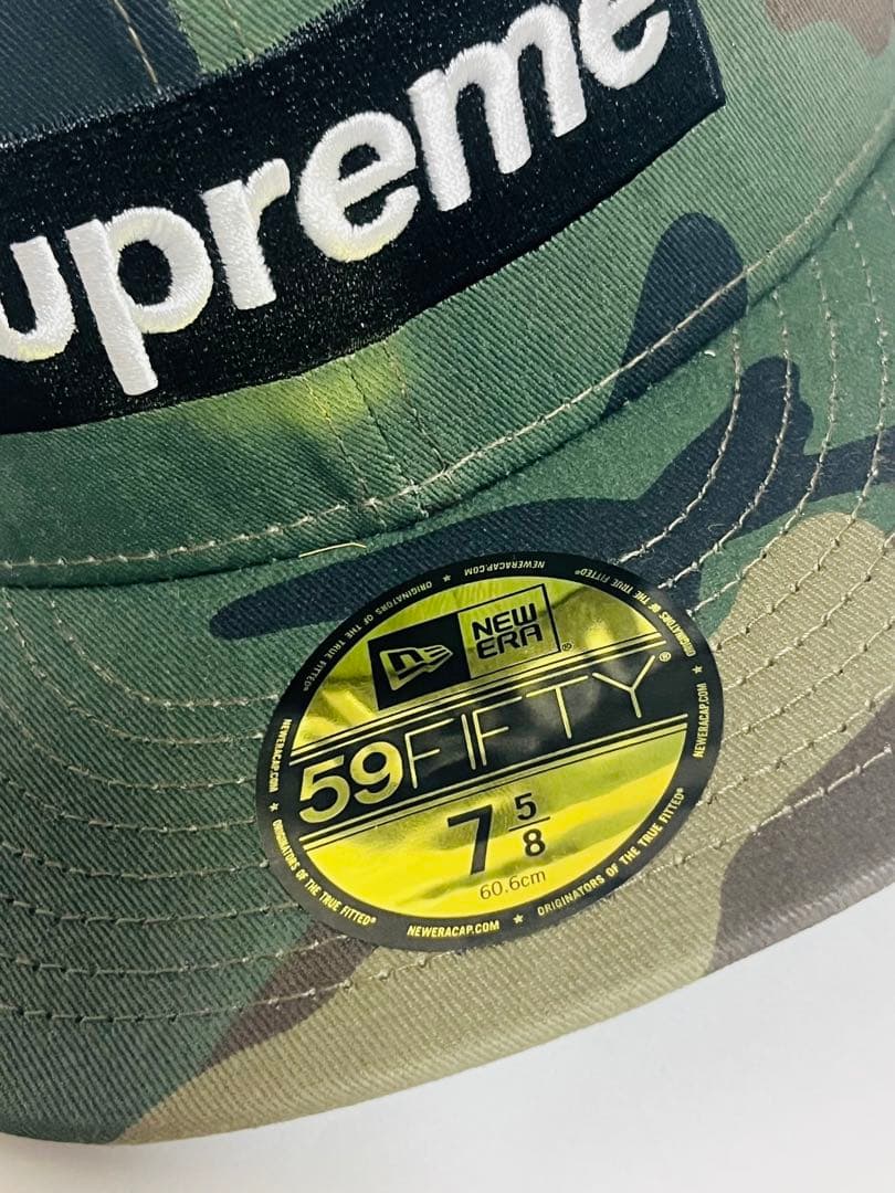 【新品未使用】Supreme カモフラージュ メッシュキャップ