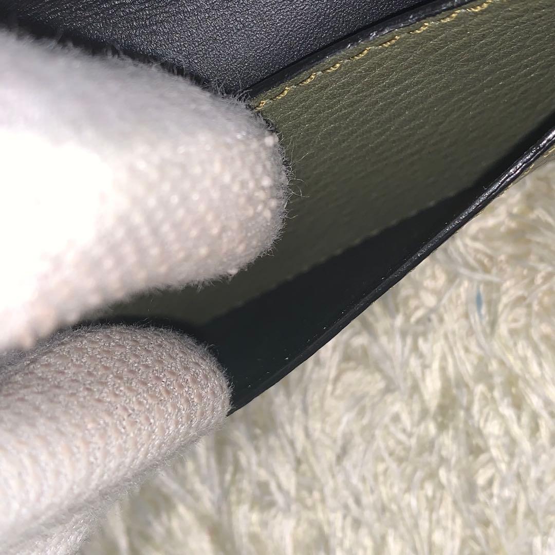 未使用級✨Briefing Felisi 名刺入れ ダブルネーム コラボ カーキ