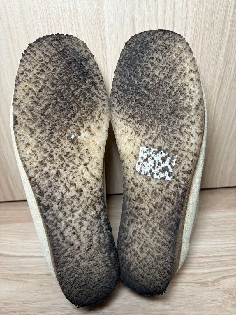 CLARKS ORIGINALS クラークス　ワラビー　24.5cm ベージュ