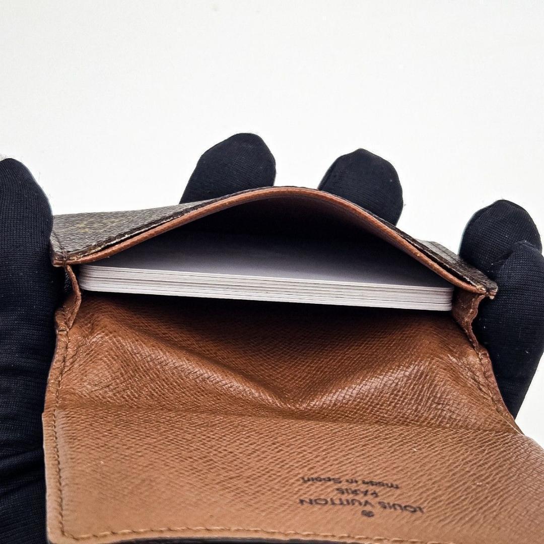 ルイヴィトン カードケース モノグラム ブラウン 名刺入れ