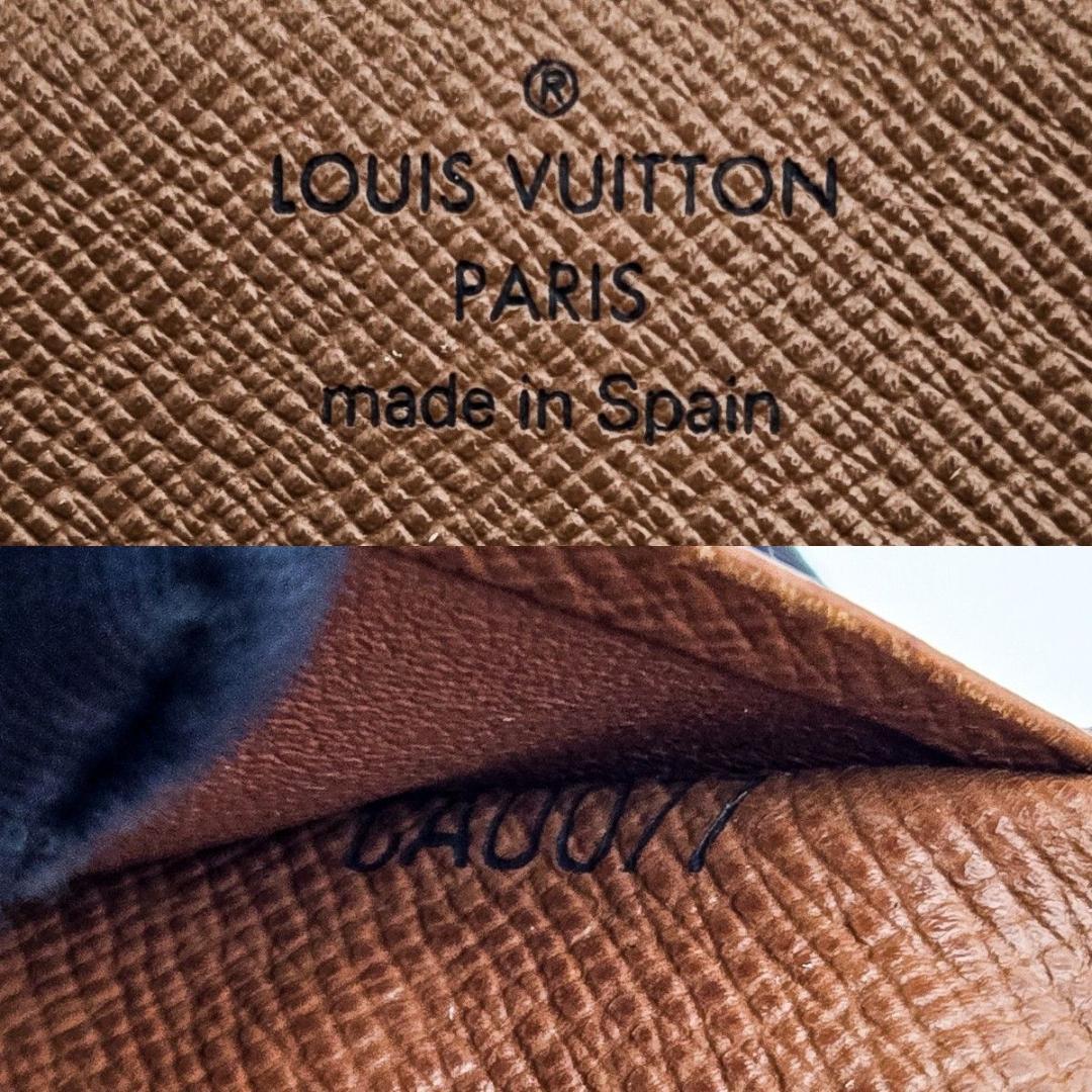 ルイヴィトン カードケース モノグラム ブラウン 名刺入れ