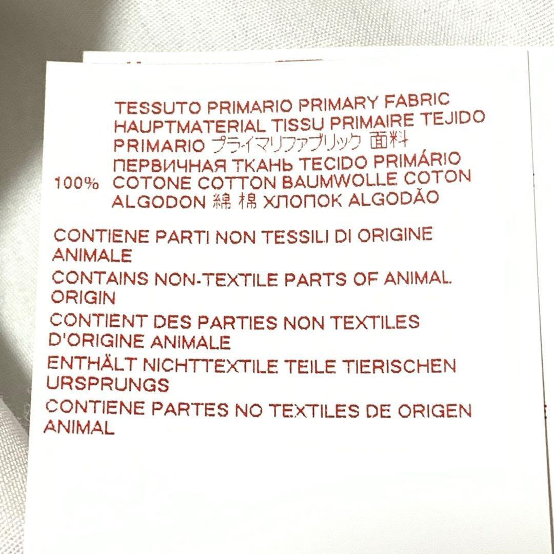 MARNI フリルブラウス シャツ ロゴ刺繍【38】2WAYカラー