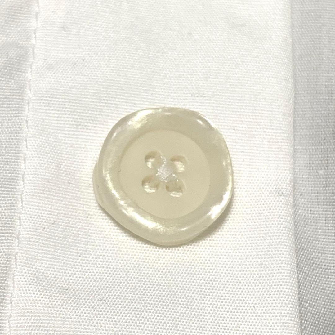 MARNI フリルブラウス シャツ ロゴ刺繍【38】2WAYカラー